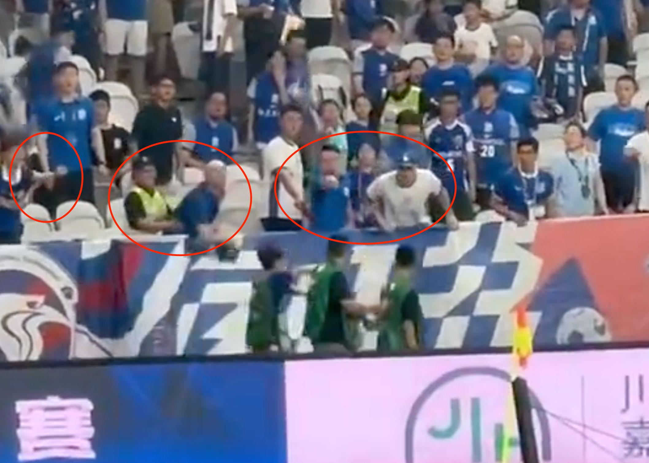 申花在主场, 在球场外